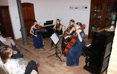 Koncert w wykonaniu uczni&oacute;w POSM II st. im. Mieczysława Karłowicza w Folwarku Pszczew 8