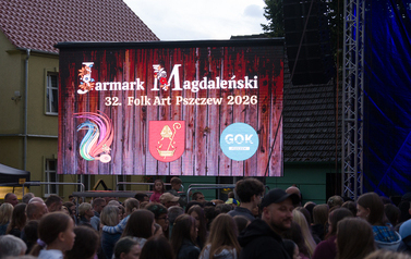 	OTWARCIE JARMARKU- 32. Jarmark Magdaleński Folk Art Pszczew 2026 (sobota) - fot. Bernard Maciulko 4