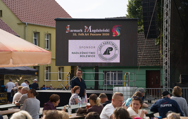 	OTWARCIE JARMARKU- 32. Jarmark Magdaleński Folk Art Pszczew 2026 (sobota) - fot. Bernard Maciulko 10