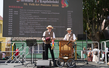 	OTWARCIE JARMARKU- 32. Jarmark Magdaleński Folk Art Pszczew 2026 (sobota) - fot. Bernard Maciulko 24