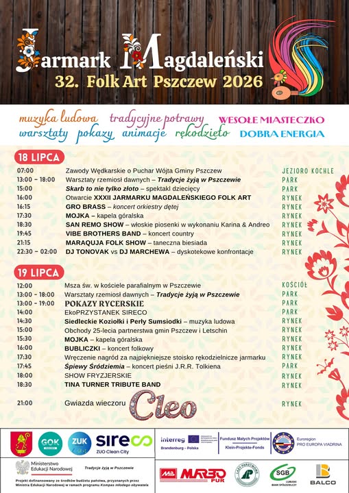 XXXII Jarmark Magdaleński Folk Art Pszczew 2026
