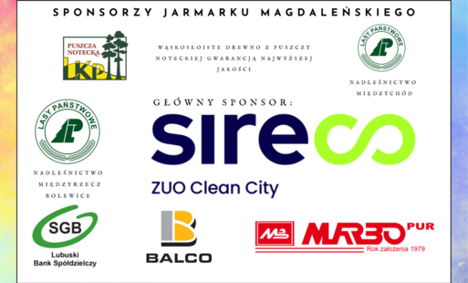 Sponsorzy 32. Jarmarku Magdaleńskiego w Pszczewie